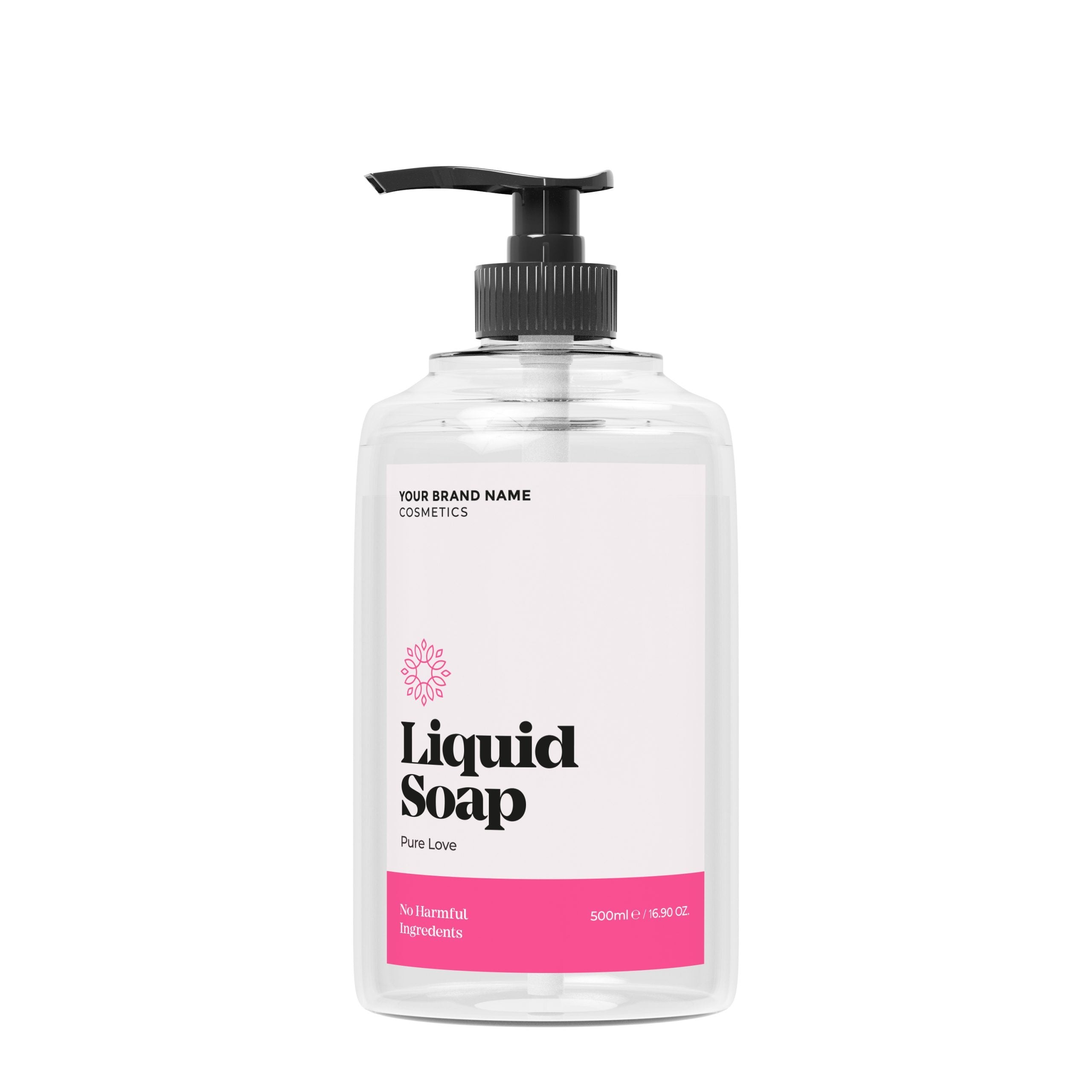 Earthy Verbena Liquid Soap - 500 ml. - Made By Nature Labs - Private Label Natural Skin Care &amp; Cosmetics 