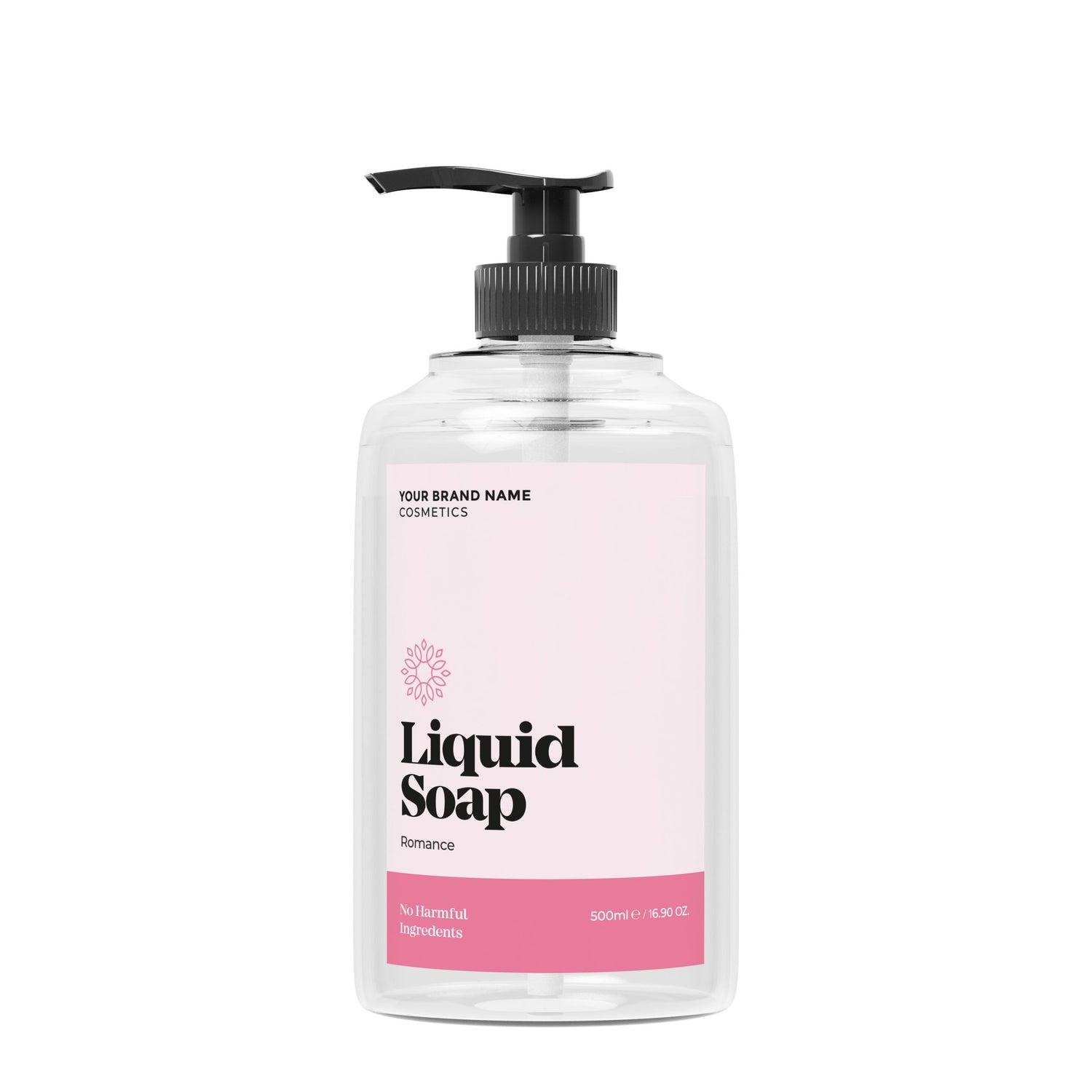 Vanilla Jasmine Harmony Liquid Soap - 500 ml. - Made By Nature Labs - Private Label Natural Skin Care &amp; Cosmetics 