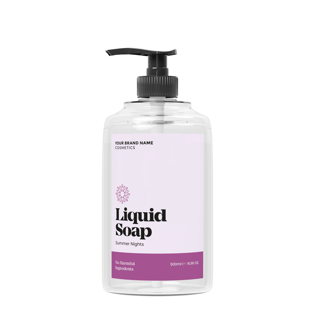 Crisp Rose &amp; Apple Liquid Soap - 500 ml. - Made By Nature Labs - Private Label Natural Skin Care &amp; Cosmetics 