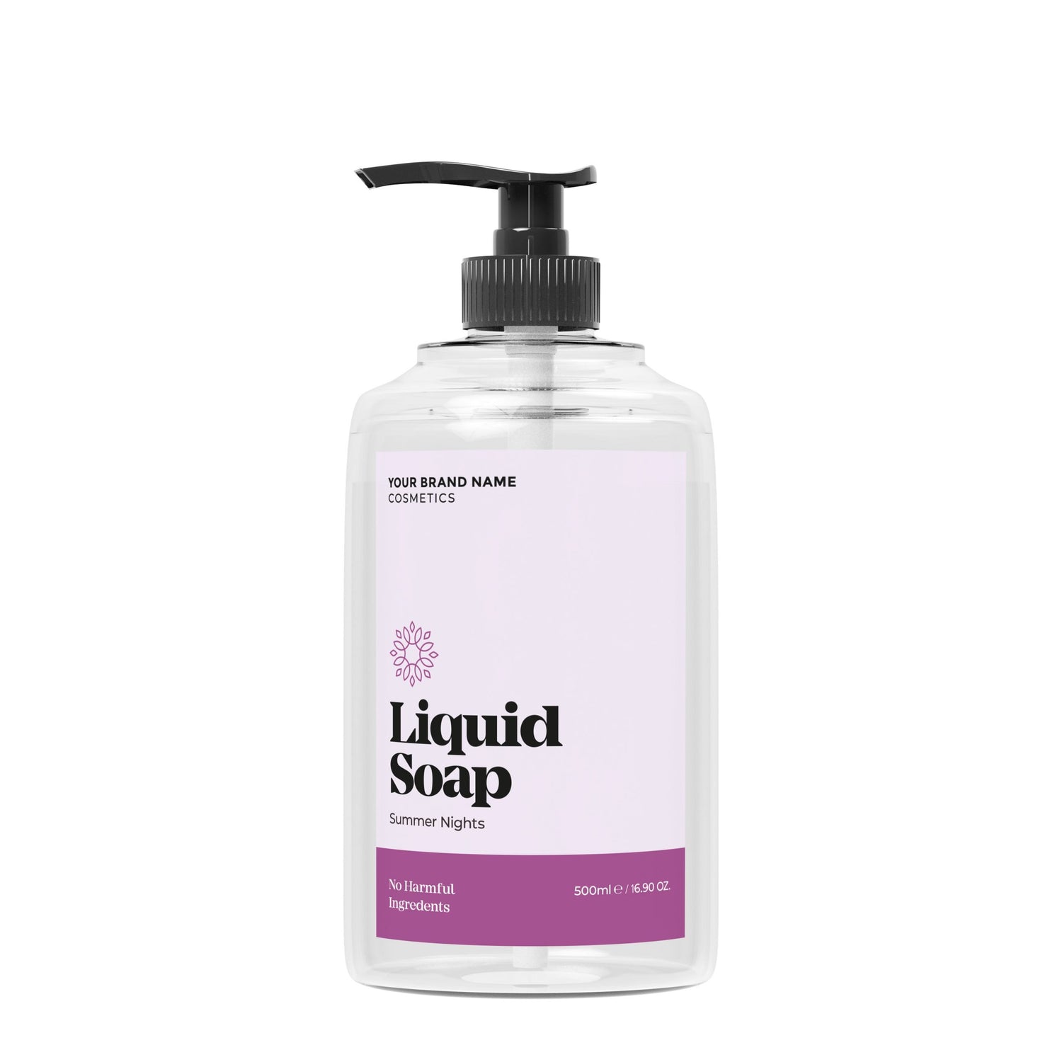 Crisp Rose &amp; Apple Liquid Soap - 500 ml. - Made By Nature Labs - Private Label Natural Skin Care &amp; Cosmetics 