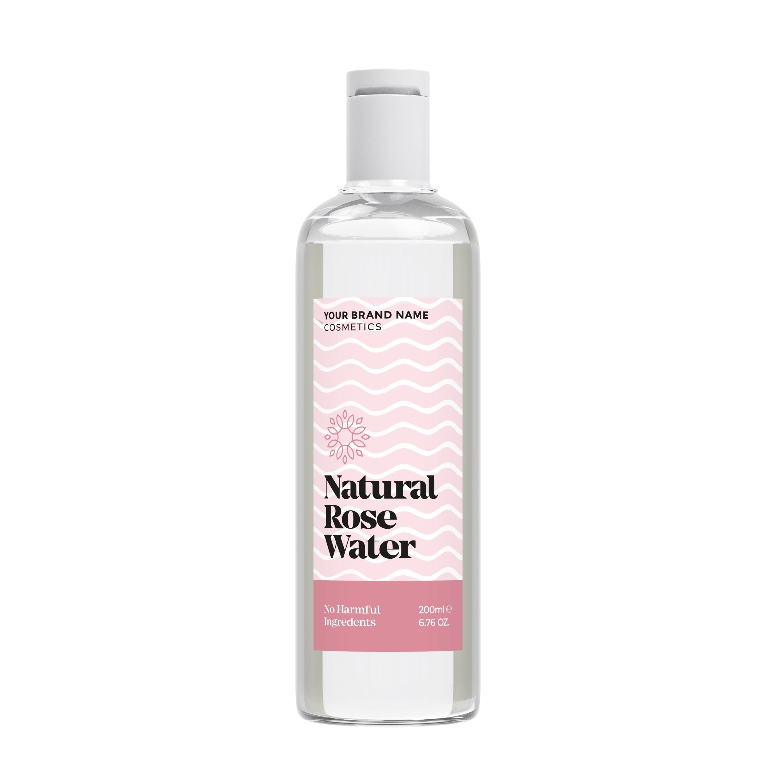 Natural Bulgarian/Damask Rose Water - 200 ml. - Made By Nature Labs - Private Label Natural Skin Care &amp; Cosmetics 