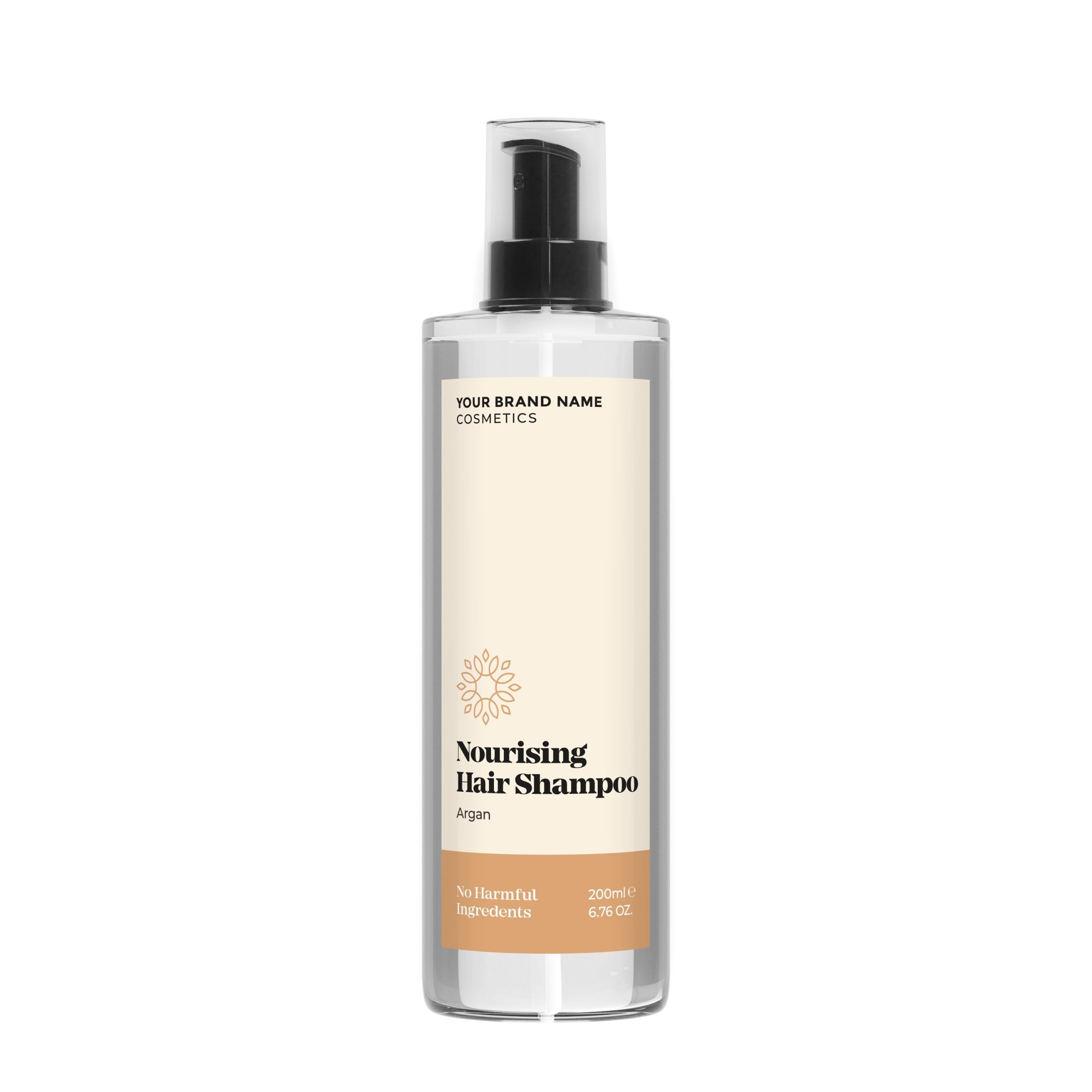 Volumizing &amp; Nourishing Shampoo with Argan - 200 ml. - Made By Nature Labs - Private Label Natural Skin Care &amp; Cosmetics 