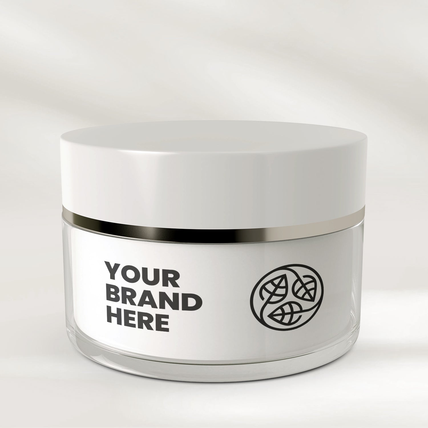 Eye Contour Cream with Gold Particles - 25 ml. -  Private Label Skin Care &amp; Cosmetics - Made By Nature Labs