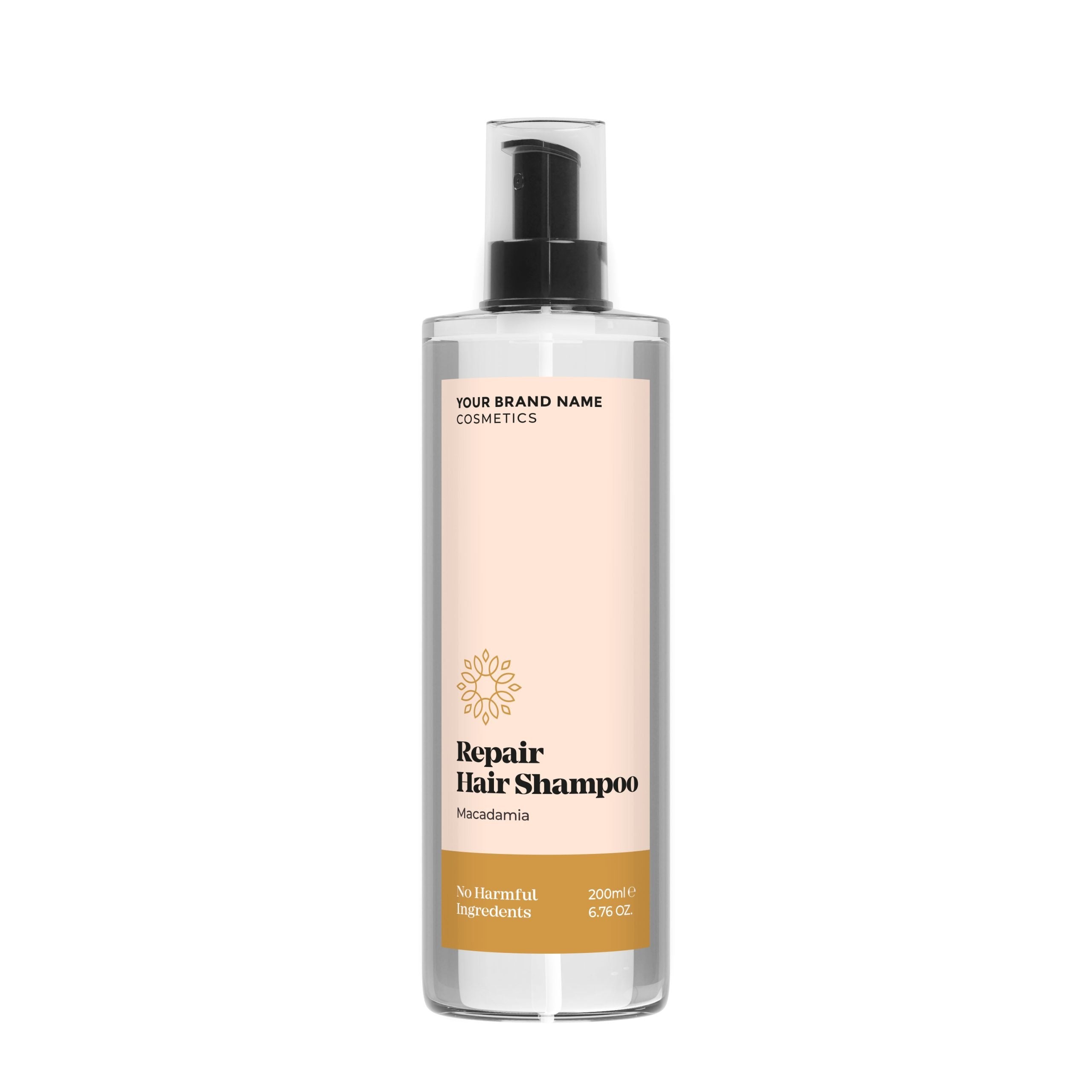 Revitalizing Hair Shampoo with Macadamia - 200 ml. - Made By Nature Labs - Private Label Natural Skin Care &amp; Cosmetics 