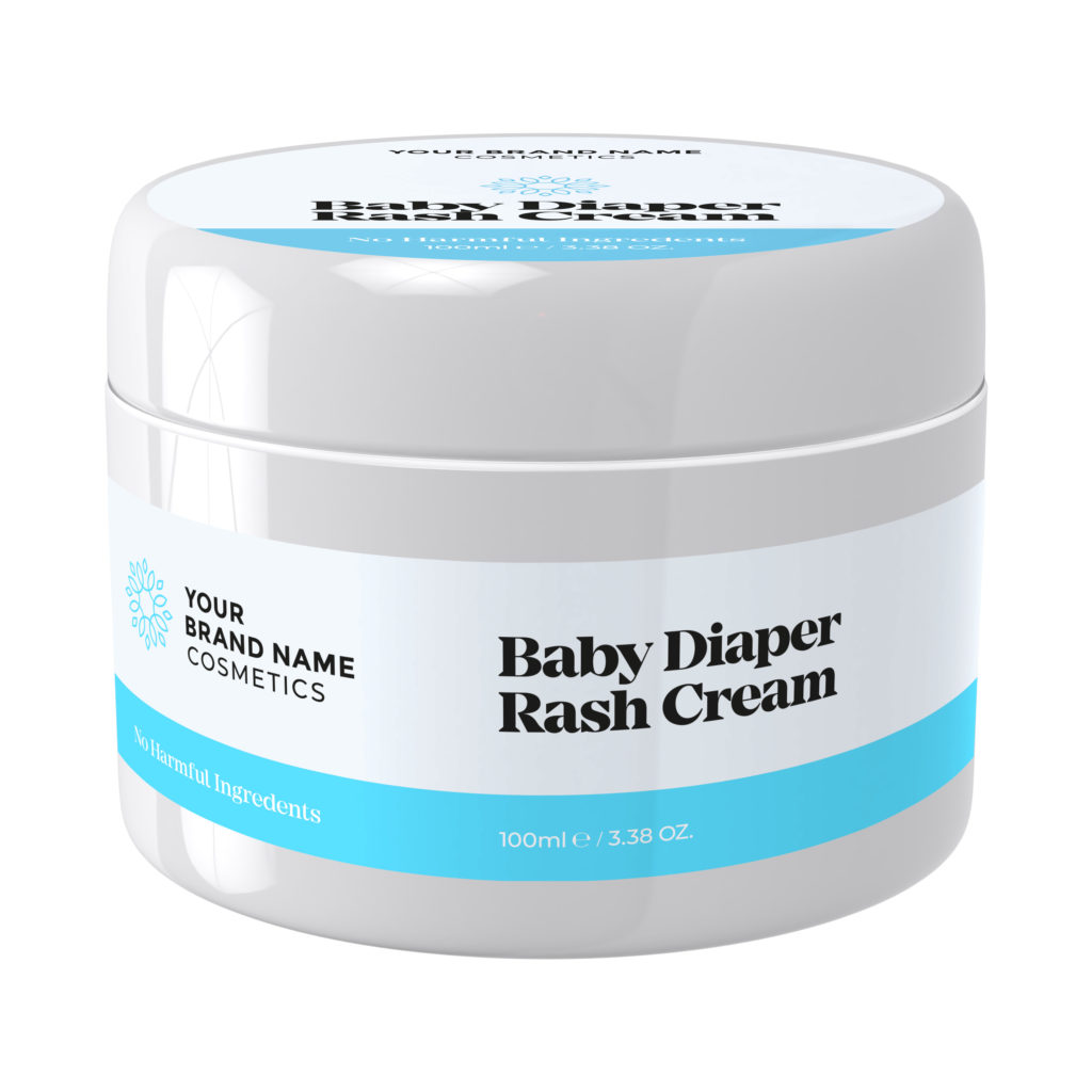 Baby Diaper Rash Cream - 100ml | Private Label Natural Skin Care, Hair