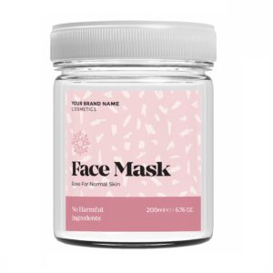 Purifying Face Mask Rose - for normal skin - 200ml