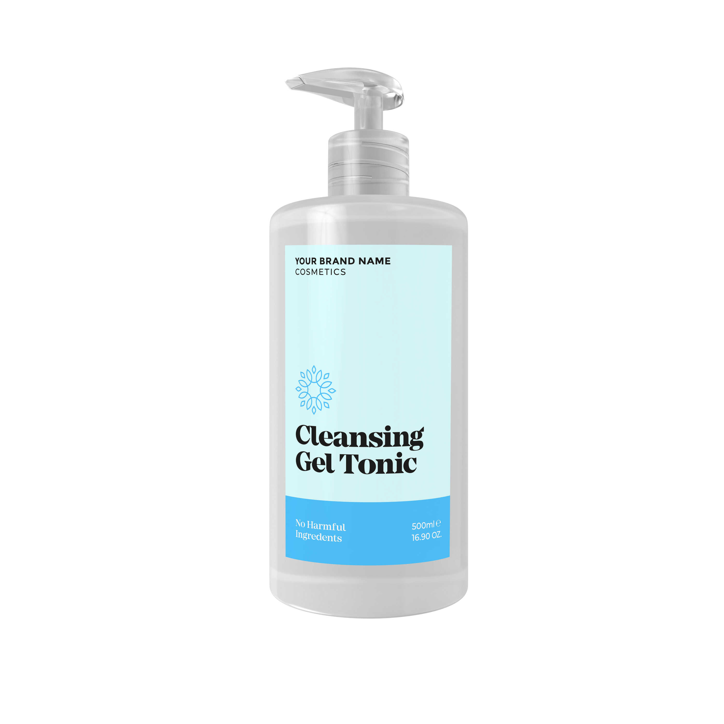 Cleansing Gel Tonic – 500ml – Private Label Natural Skin Care, Hair ...