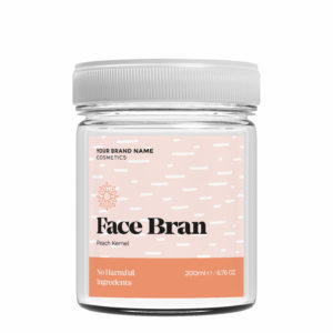 Exfoliating Face Bran Peach Kernels - for normal skin - 200ml