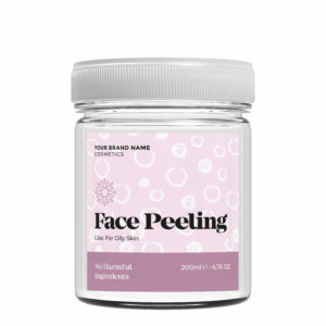 Face Scrub Lilac - for oily skin - 200ml